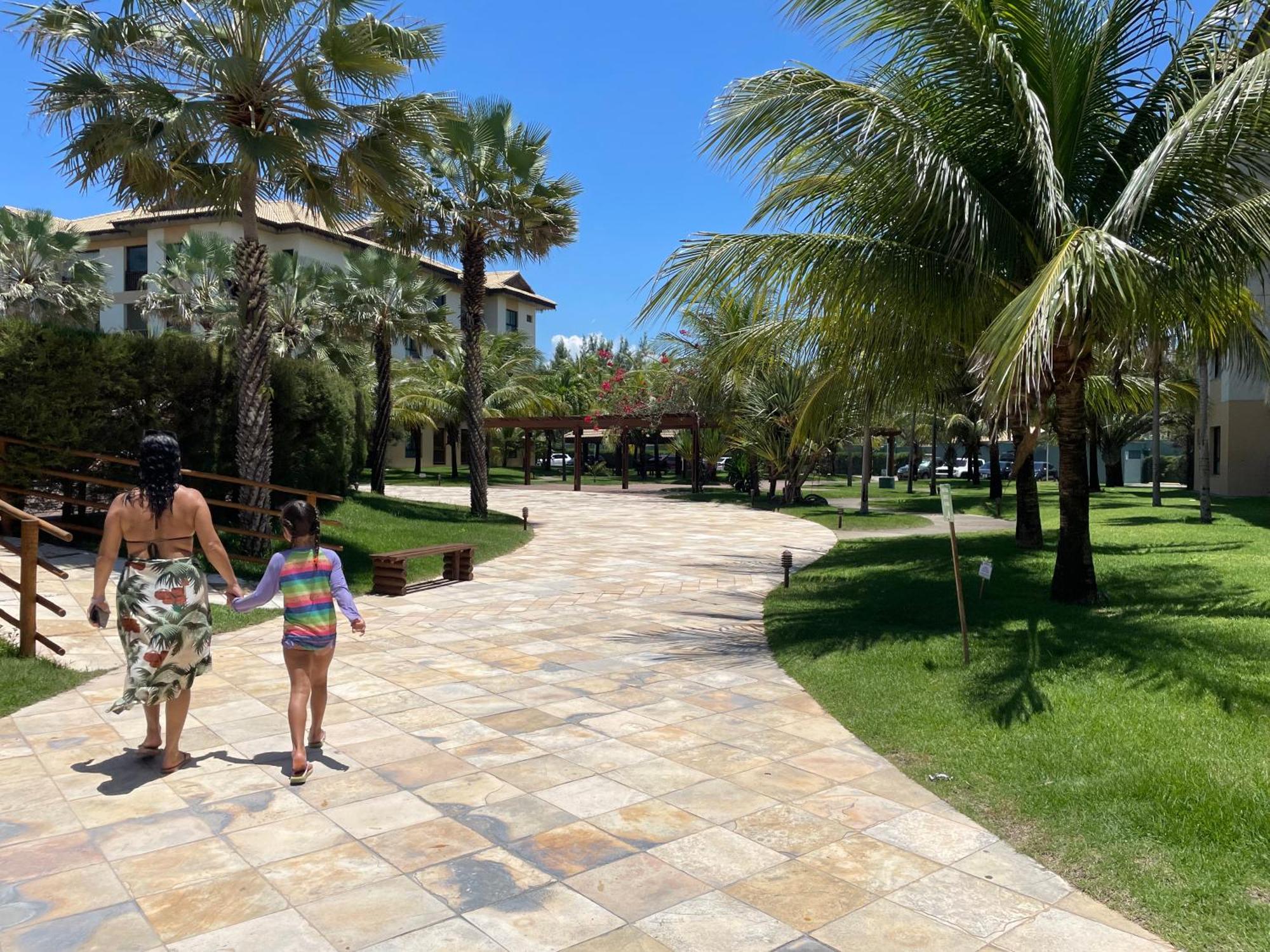 Vg Sun Bangalo P Cumbuco Fronte Mare 5 M Dal Mareアパートメント エクステリア 写真